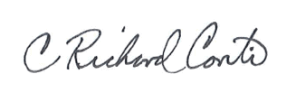 Richard Conti's signature